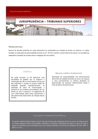 JURISPRUDÊNCIA – TRIBUNAIS SUPERIORES
 