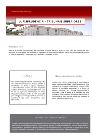JURISPRUDÊNCIA – TRIBUNAIS SUPERIORES
 