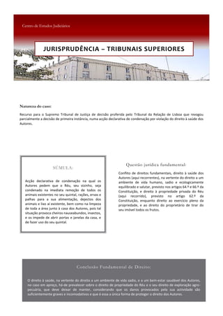JURISPRUDÊNCIA – TRIBUNAIS SUPERIORES
 