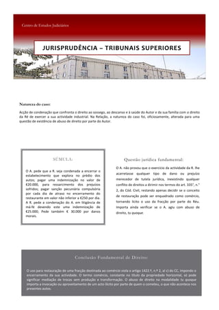 JURISPRUDÊNCIA – TRIBUNAIS SUPERIORES
 
