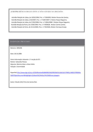 Número:
Data
Outra informação relevante
Hyperlink
Autor:
 