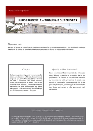 JURISPRUDÊNCIA – TRIBUNAIS SUPERIORES
 