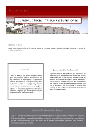 JURISPRUDÊNCIA – TRIBUNAIS SUPERIORES
 