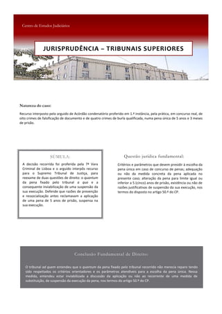 JURISPRUDÊNCIA – TRIBUNAIS SUPERIORES
 
