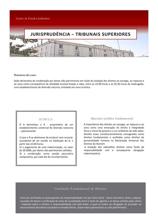 JURISPRUDÊNCIA  –  TRIBUNAIS  SUPERIORES
 