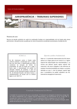 JURISPRUDÊNCIA  –  TRIBUNAIS  SUPERIORES
 
