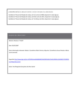 Número:
Data
Outra informação relevante:
Hyperlink
Autor:
 