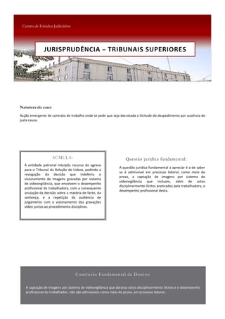 JURISPRUDÊNCIA – TRIBUNAIS SUPERIORES
 