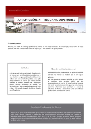 JURISPRUDÊNCIA  –  TRIBUNAIS  SUPERIORES
 