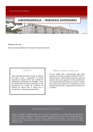 JURISPRUDÊNCIA  –  TRIBUNAIS  SUPERIORES
 