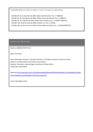 Número:
Data
Outra informação relevante
Hyperlink
Autor:
 