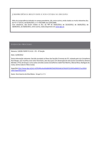 Número:
Data
Outra informação relevante
Hyperlink
Autor:
 