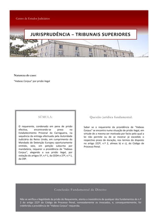 JURISPRUDÊNCIA  –  TRIBUNAIS  SUPERIORES
 