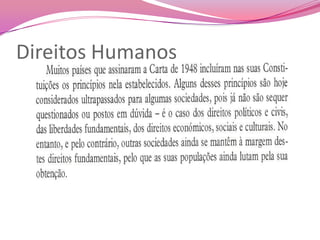 Direitos Humanos