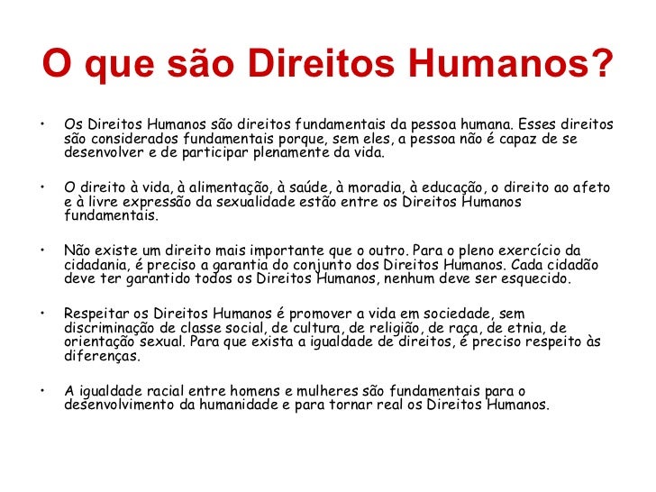 Direitos Humanos