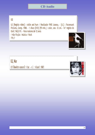19
CD Audio
 