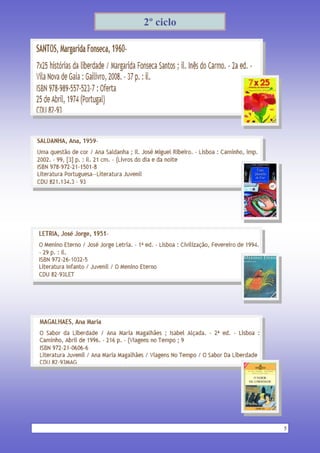5
2º ciclo
 