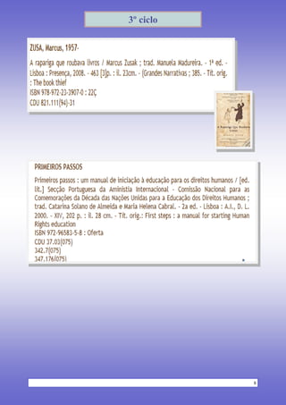 8
3º ciclo
 