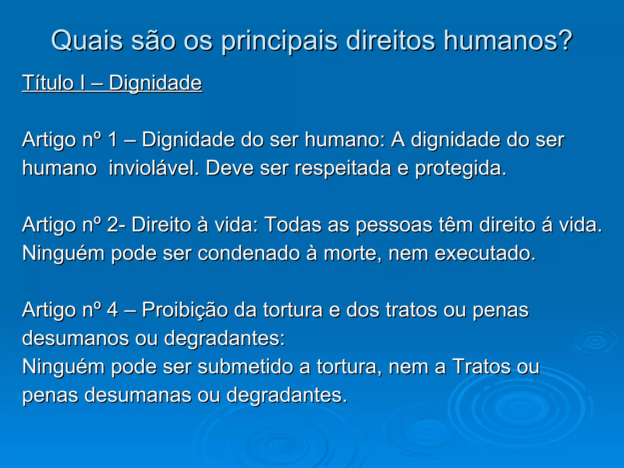Direitos Humanos | PPT