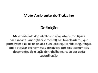 Meio Ambiente Urbano Fundamento ConstitucionalArt. 182 da CF/88Art. 182. A política de desenvolvimento urbano, executada pelo Poder Público municipal, conforme diretrizes gerais fixadas em lei, tem por objetivo ordenar o pleno desenvolvimento das funções sociais da cidade e garantir o bem- estar de seus habitantes.§ 1º - O plano diretor, aprovado pela Câmara Municipal, obrigatório para cidades com mais de vinte mil habitantes, é o instrumento básico da política de desenvolvimento e de expansão urbana.§ 2º - A propriedade urbana cumpre sua função social quando atende às exigências fundamentais de ordenação da cidade expressas no plano diretor.§ 3º - As desapropriações de imóveis urbanos serão feitas com prévia e justa indenização em dinheiro. § 4º - É facultado ao Poder Público municipal, mediante lei específica para área incluída no plano diretor, exigir, nos termos da lei federal, do proprietário do solo urbano não edificado, subutilizado ou não utilizado, que promova seu adequado aproveitamento,      sob pena, sucessivamente, de:I - parcelamento ou edificação compulsórios;II - imposto sobre a propriedade predial e territorial urbana progressivo no tempo;III - desapropriação com pagamento mediante títulos da dívida pública de emissão previamente aprovada pelo Senado Federal, com prazo de resgate de até dez anos, em parcelas anuais, iguais e sucessivas, assegurados o valor real da indenização e os juros legais.