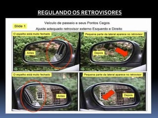 REGULANDO OS RETROVISORES
 