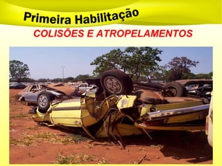 COLISÕES E ATROPELAMENTOS
 