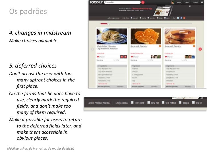 Designing Interfaces [TIDWELL] Resumo do 1º capitulo