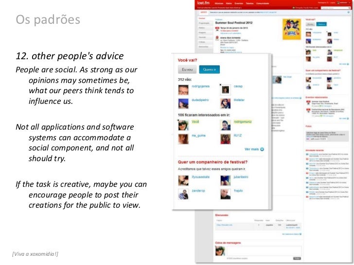 Designing Interfaces [TIDWELL] Resumo do 1º capitulo
