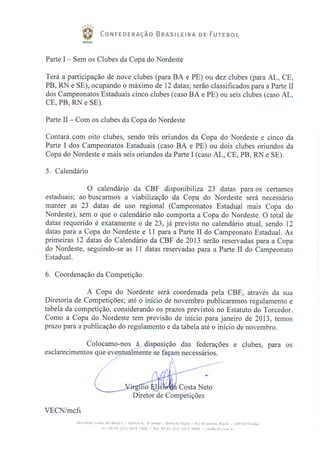 Diretriz do Nordestão 2013