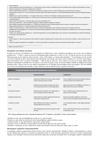Diretrizes acsm - Para prescrição de exercícios