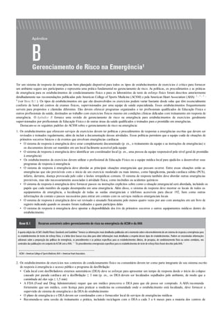 Diretrizes acsm - Para prescrição de exercícios