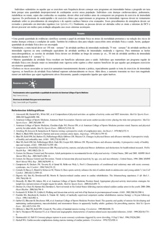 Diretrizes American College of Sports Medicine | PDF