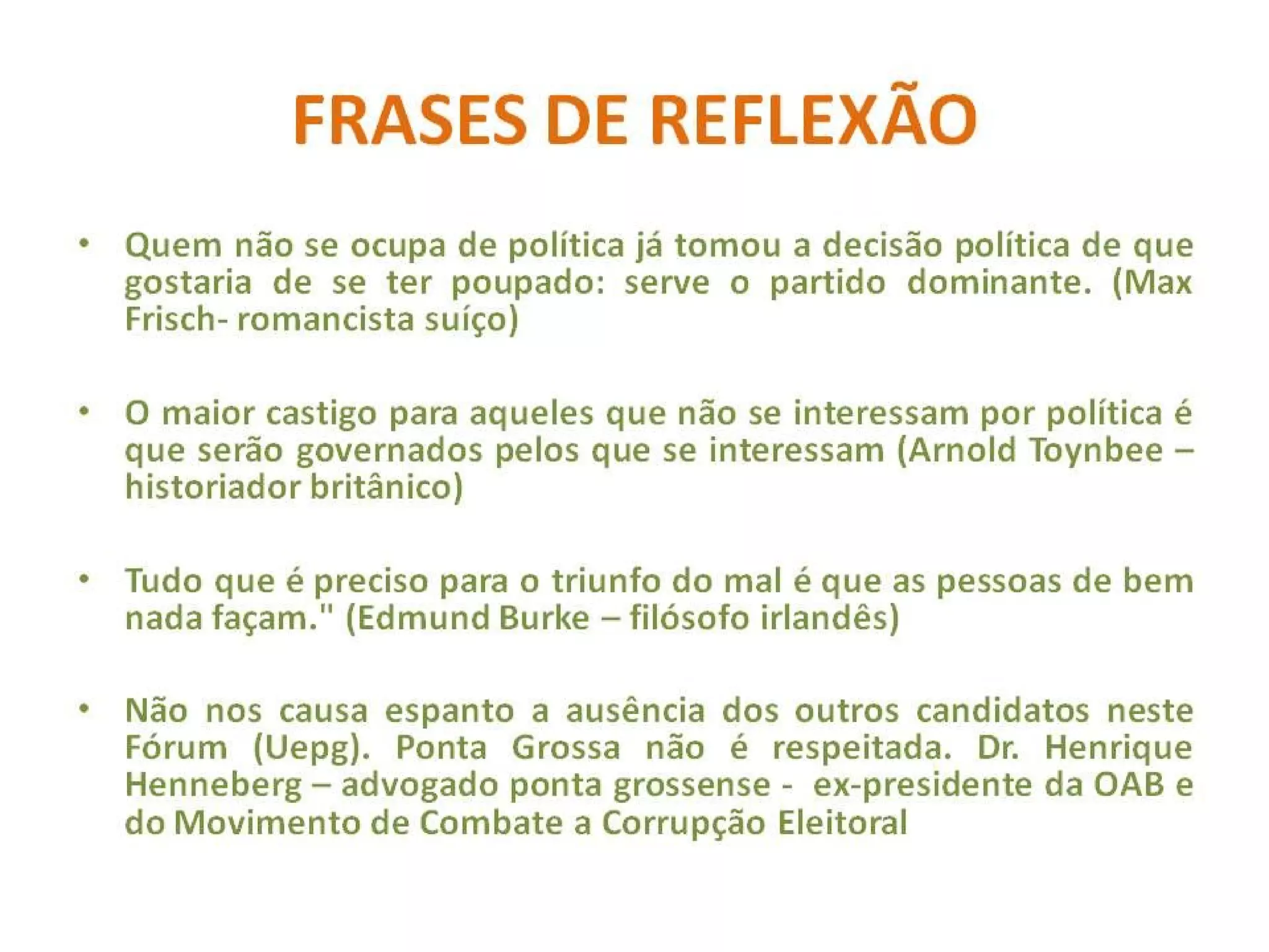 Diretrizes básicas propostas 2010