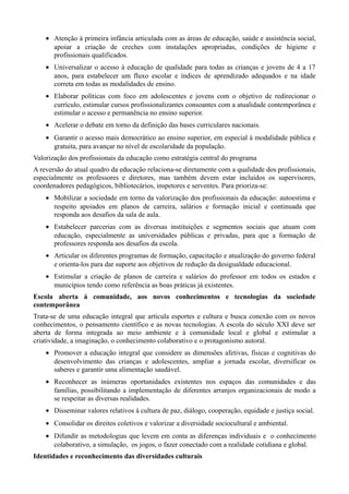 Diretrizes para o programa de governo de Eduardo Campos