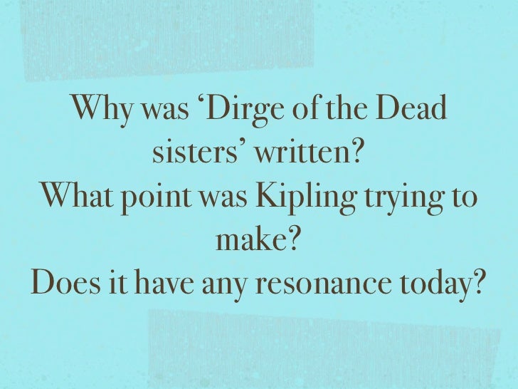 Definition of dirge image