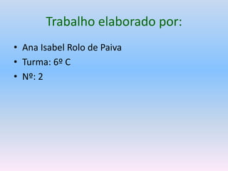 Diário de Anne Frank Ana 6ºC