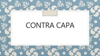 CONTRA CAPA
 
