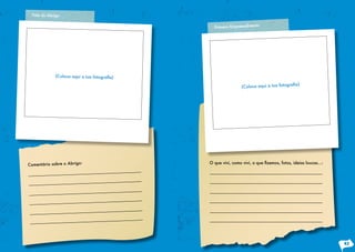 Foto do Abrigo

                                Primeiro Empreendimento




Comentário sobre o Abrigo:   	O	que	vivi,	como	vivi,	o	que	fizemos,	fotos,	ideias	loucas...:




                                                                                               43
 