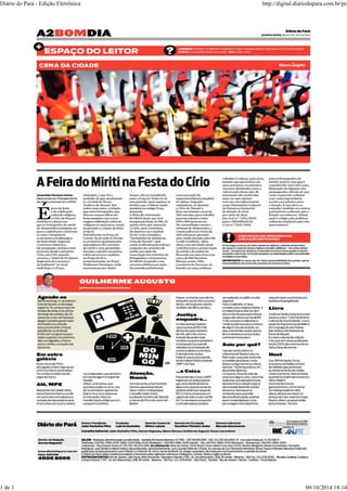 Diário do Pará - Edição Eletrônica http://digital.diariodopara.com.br/pc
1 de 1 09/10/2014 18:14
 