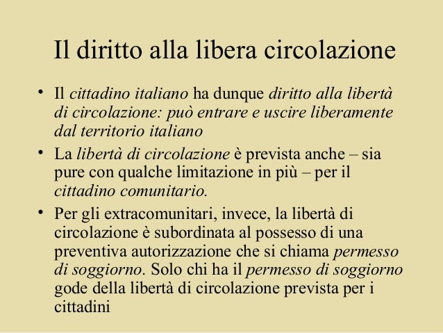 Diritto dell\'immigrazione parte 1 Diritto dell\'immigrazione parte 1