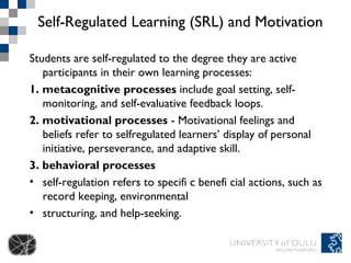 Dirk bissbort motivation and self-regulation (handout) | PPT