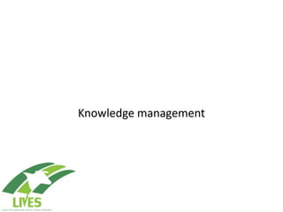 Draft LIVES project implementation plan