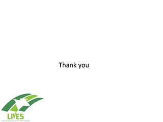 Draft LIVES project implementation plan