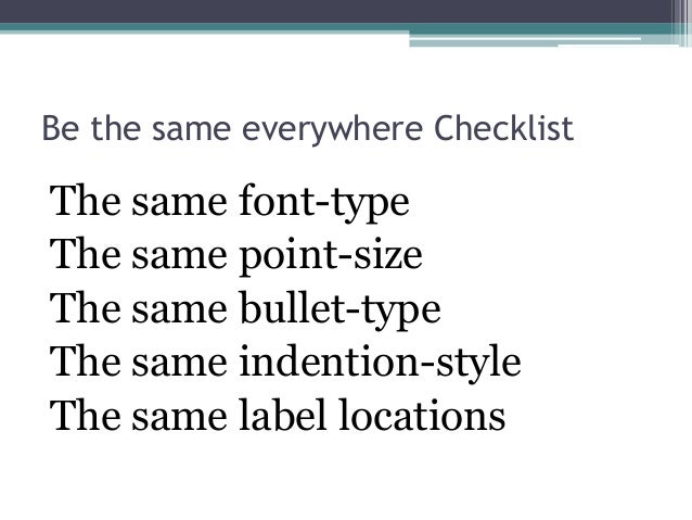 resume font type