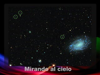 Mirando al cielo 
