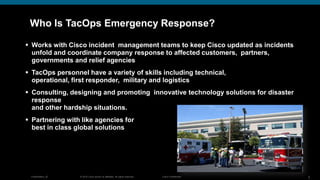 Crisiscamp Ireland Cisco DIRT presentation