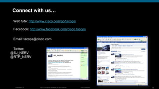 Crisiscamp Ireland Cisco DIRT presentation