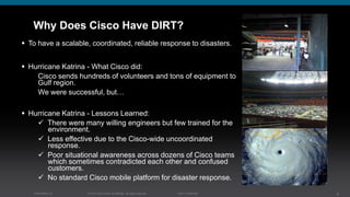 Crisiscamp Ireland Cisco DIRT presentation
