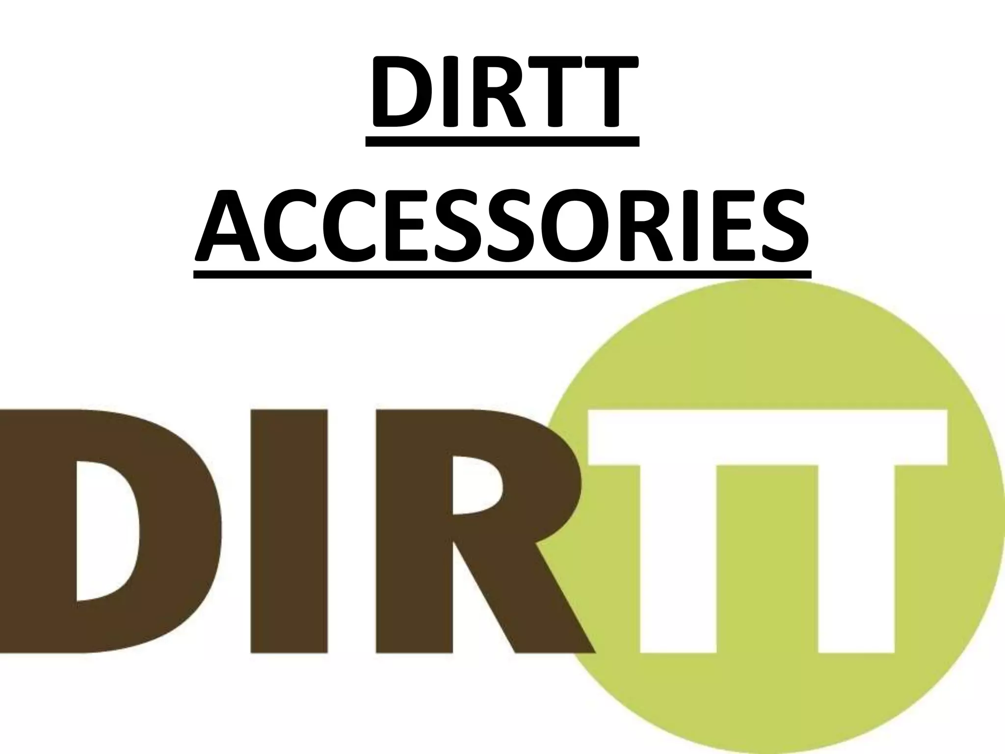 Dirtt Accessories Slideshow PPT