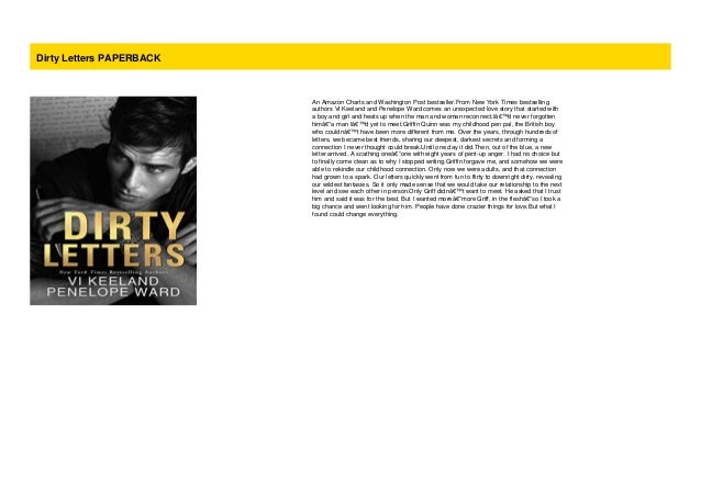 dirty letters by vi keeland and penelope ward